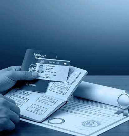 Immigration card processing