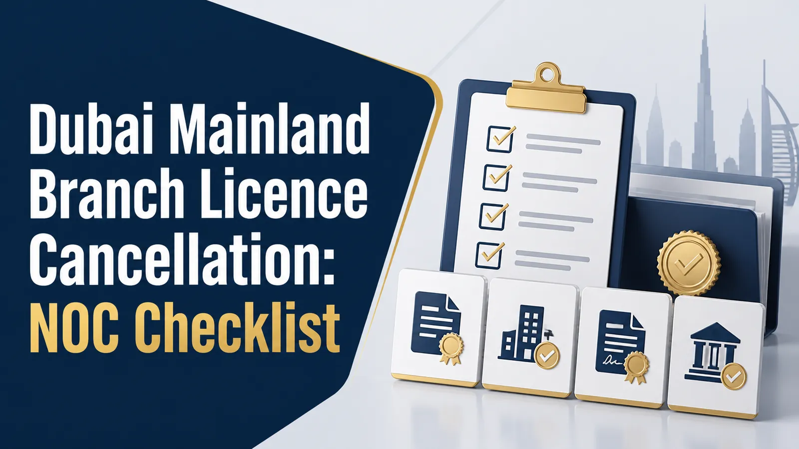 Dubai Mainland Branch Licence Cancellation: NOC Checklist Dubai Mainland Branch Licence Cancellation: NOC Checklist featured image