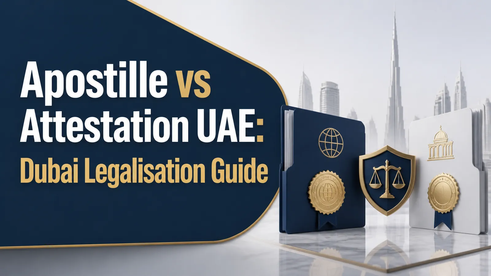 Apostille vs Attestation UAE: Dubai Legalisation Guide Apostille vs Attestation UAE: Dubai Legalisation Guide featured image