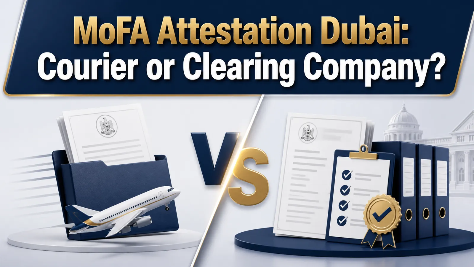 MoFA Attestation Dubai: Courier or Clearing Company? MoFA Attestation Dubai: Courier or Clearing Company? featured image