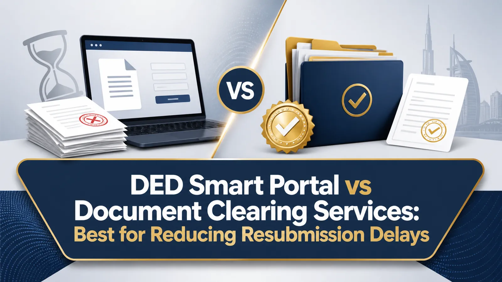 DED Smart Portal vs Document Clearing Services: Best for Reducing Resubmission Delays DED Smart Portal vs Document Clearing Services: Best for Reducing Resubmission Delays featured image