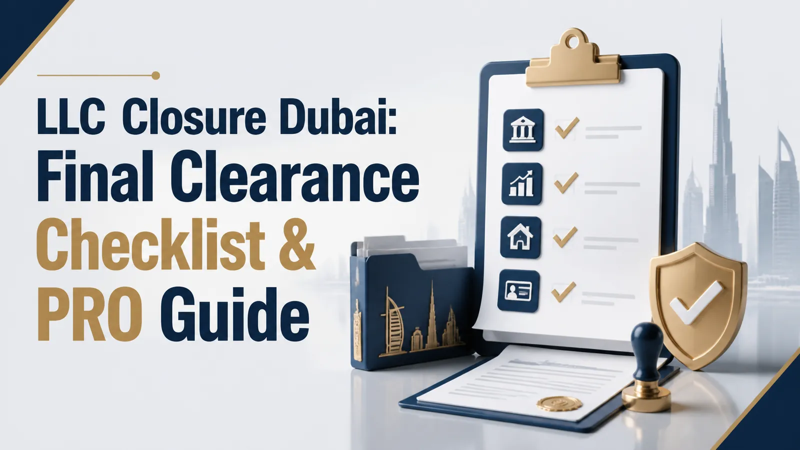 LLC Closure Dubai: Final Clearance Checklist & PRO Guide LLC Closure Dubai: Final Clearance Checklist & PRO Guide featured image