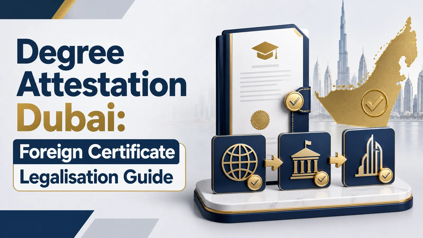 Degree Attestation Dubai: Foreign Certificate Legalisation Guide Degree Attestation Dubai: Foreign Certificate Legalisation Guide featured image