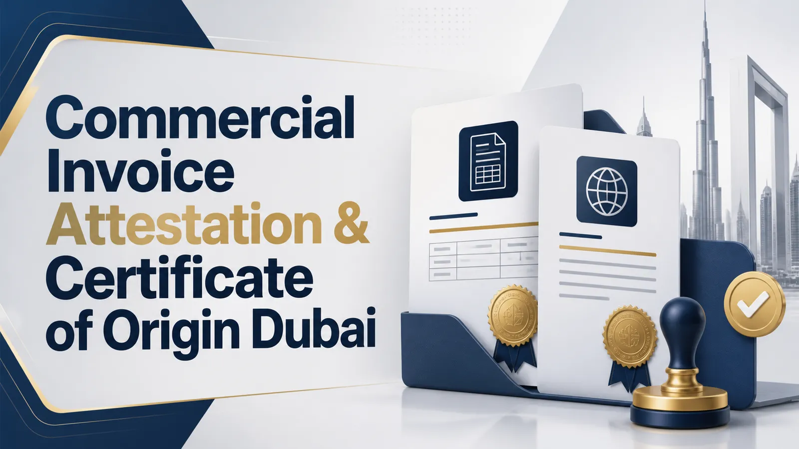 Commercial Invoice Attestation & Certificate of Origin Dubai Commercial Invoice Attestation & Certificate of Origin Dubai featured image