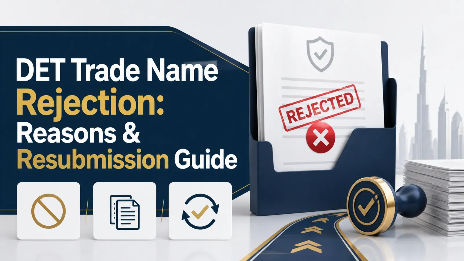 DET Trade Name Rejection: Reasons & Resubmission Guide DET Trade Name Rejection: Reasons & Resubmission Guide featured image